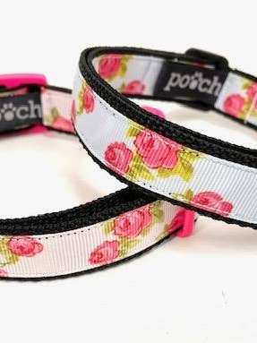 Rose Dog Collar for wholesale by Pooch
