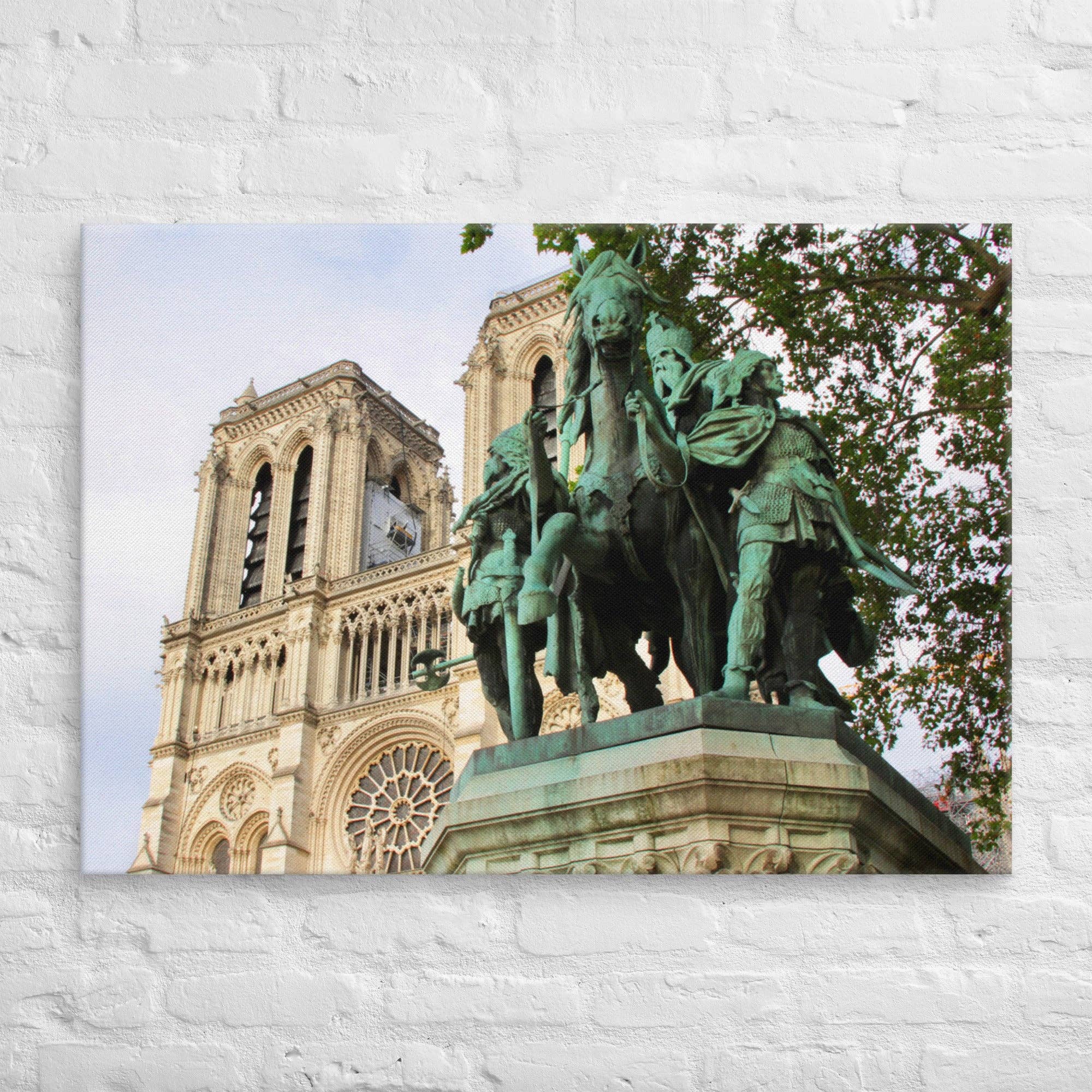 Monmouth Paragon - Wholesale Art Print - Shaded Statue Canvas Prints36