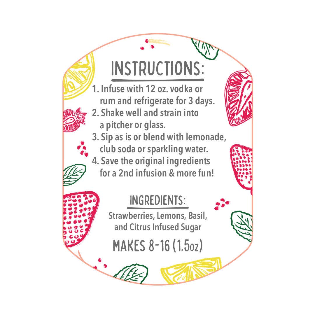 McKinnon's Dry Craft Cocktails - Wholesale Cocktail Mix/Syrup - Strawberry Lemonade3