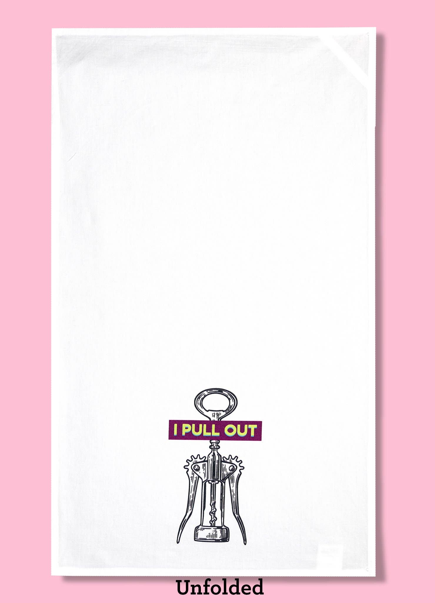 Bad Grandma Designs - Wholesale Tea Towel - I Pull Out Dishtowel1