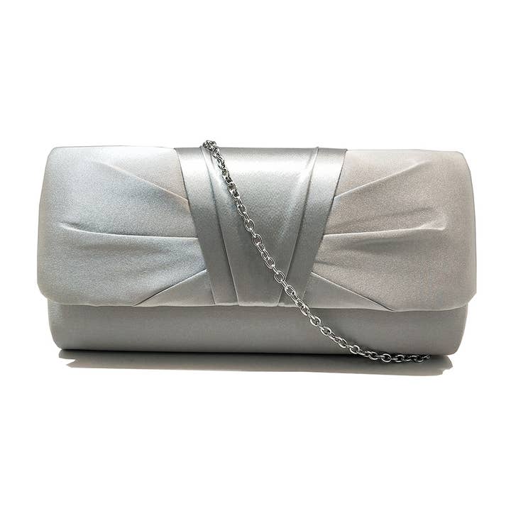 Belle Trading Ltd - Wholesale Clutch Bag - Women's - Fluer Satin Style Clutch Bag2