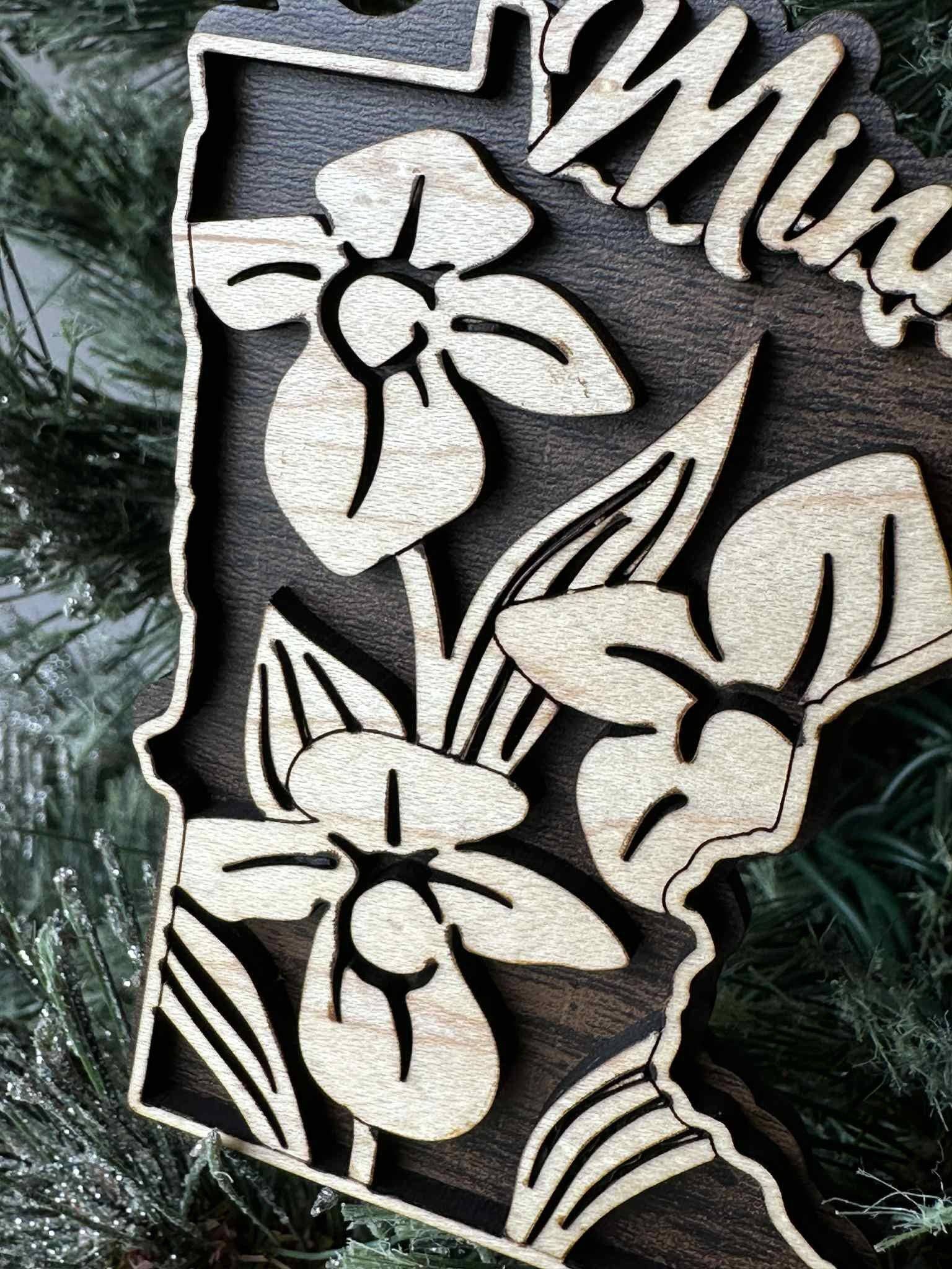 Fuzzy Loon Designs – wholesale Prydnad – Minnesota blomsterprydnad1