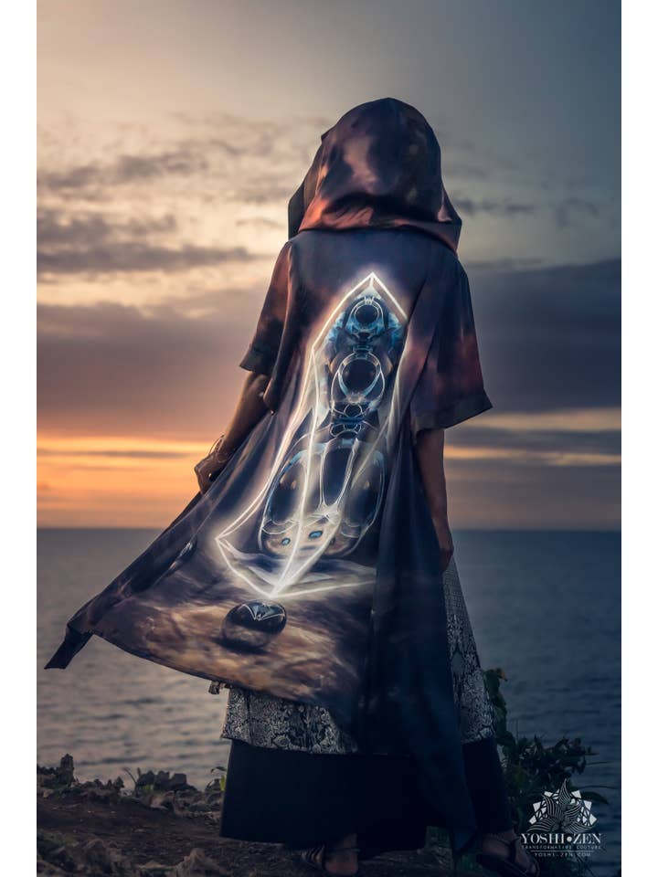YOSHIZEN - Wholesale Kimono - Women's - Chestahedron Jedi Kimono