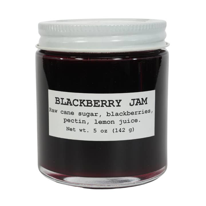 Blackberry Jam, 5 oz - Craft, Gourmet, Unusual Jams & Jellies Made in West Virginia, USA for wholesale by Smoke Camp Crafts
