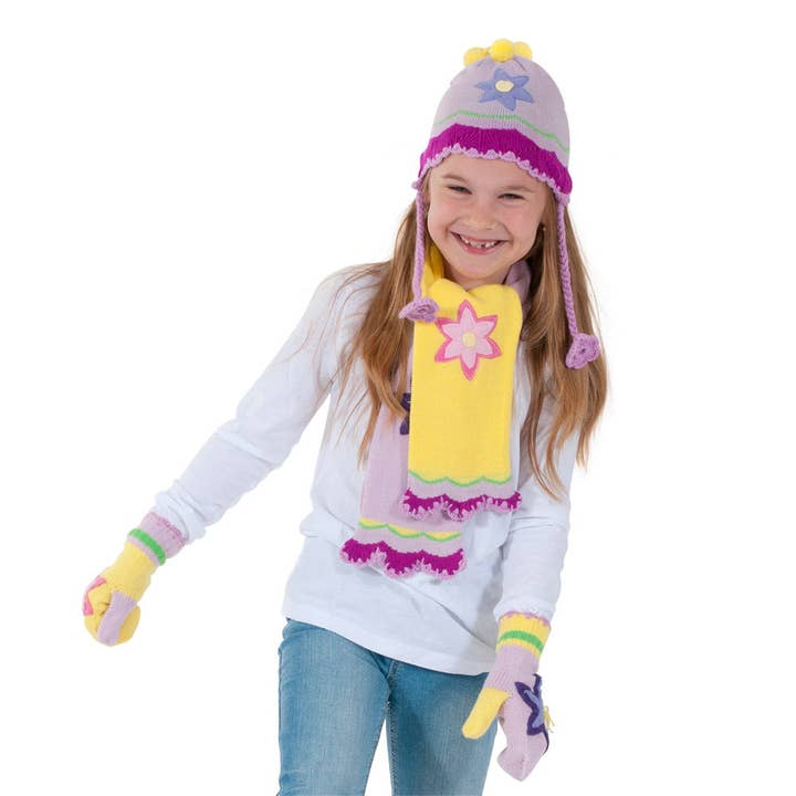 Kidorable – wholesale Mittens – Child – Lotus Flower Mittens