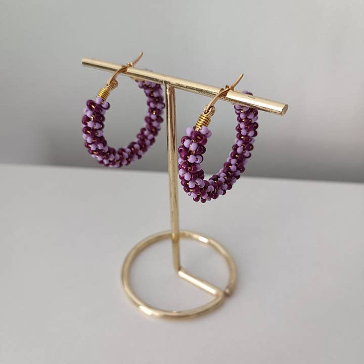 Kolorya - Wholesale Dangle Earrings - Embroidered Beaded Earrings | Multicolor7