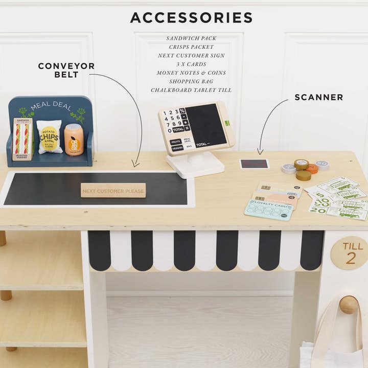 Le Toy Van, Inc. - Wholesale Wood Toy - Kids - Supermarket Till Checkout & Accessories
