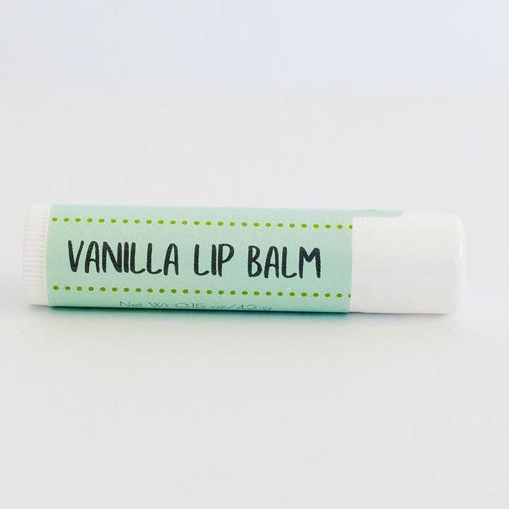 Vanilla Lip Balm for wholesale by Earth-Kissed Beauty