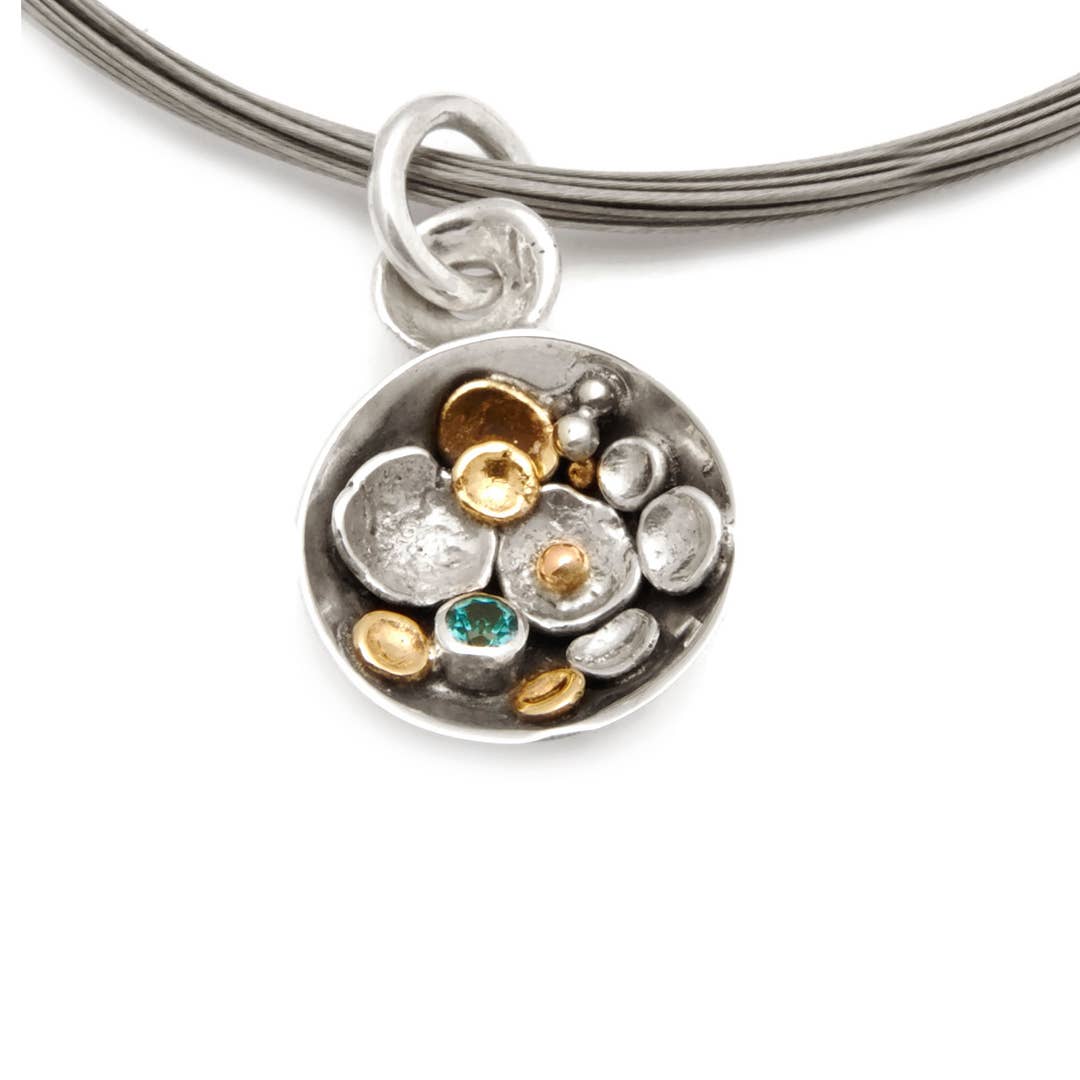 Tamara Kelly Designs - Wholesale Pendant/Charm Necklace - Pebbles on the beach pendant series1