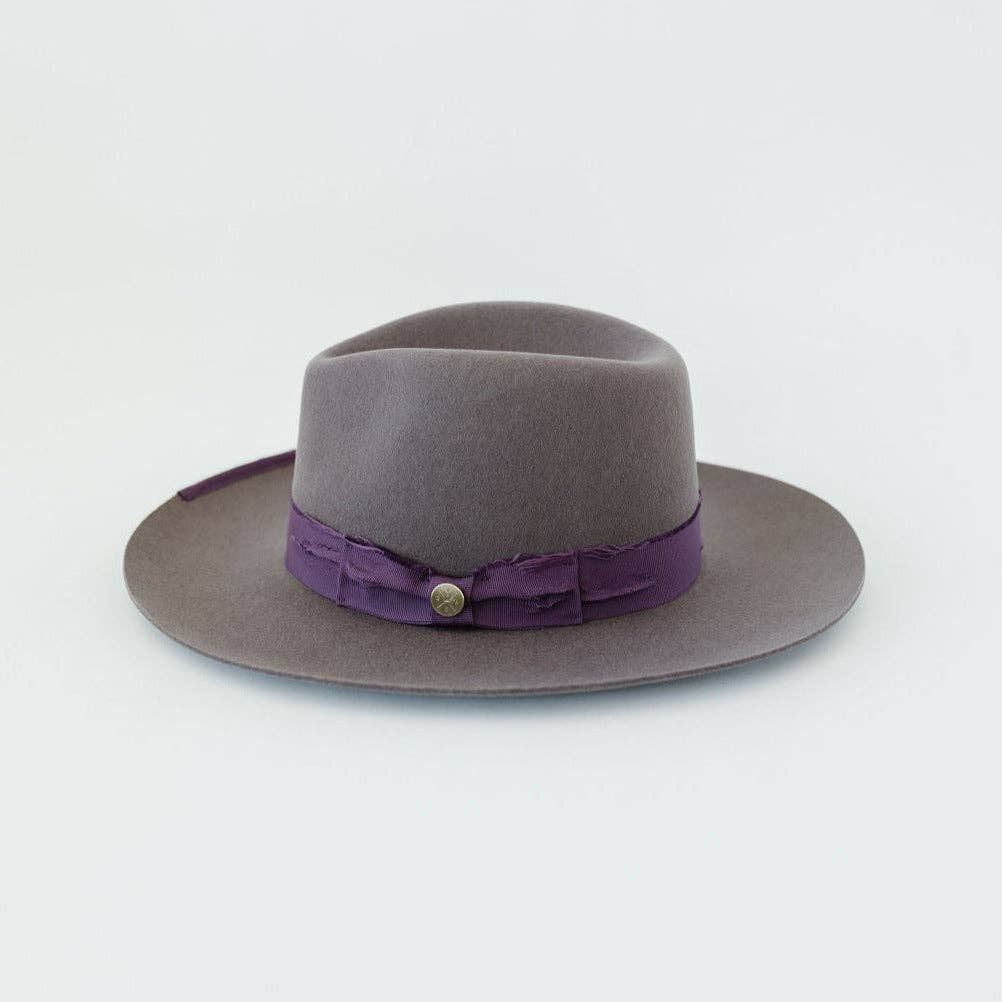Gigi Pip - Wholesale Fedora - Men's - Delmar Distressed Felt Fedora19