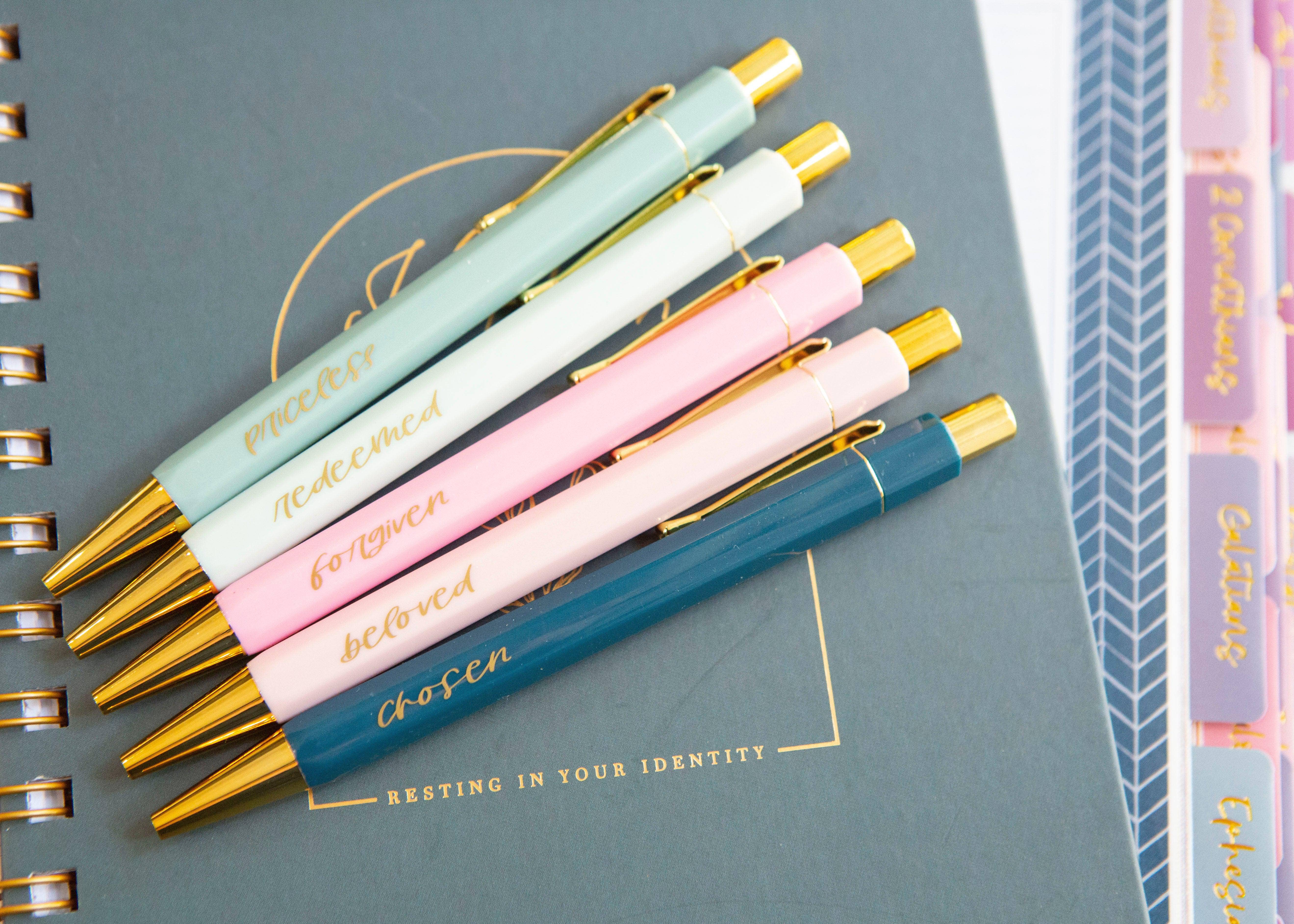 Chosen & Cherished - Wholesale Pen - Christian Pen Set | Child of God Pen Set | Church Pens7