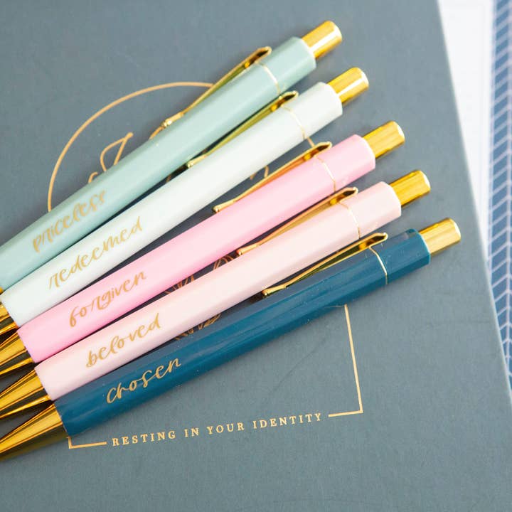 Chosen & Cherished - Wholesale Pen - Christian Pen Set | Child of God Pen Set | Church Pens7