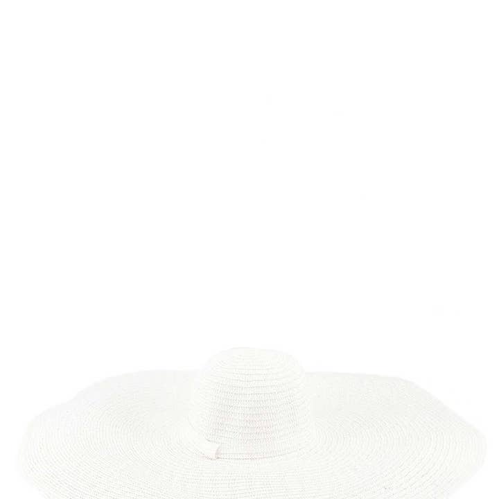 Shop Neighbors - Wholesale Straw Hat - Women's - Large Brim Straw Floppy Hay1