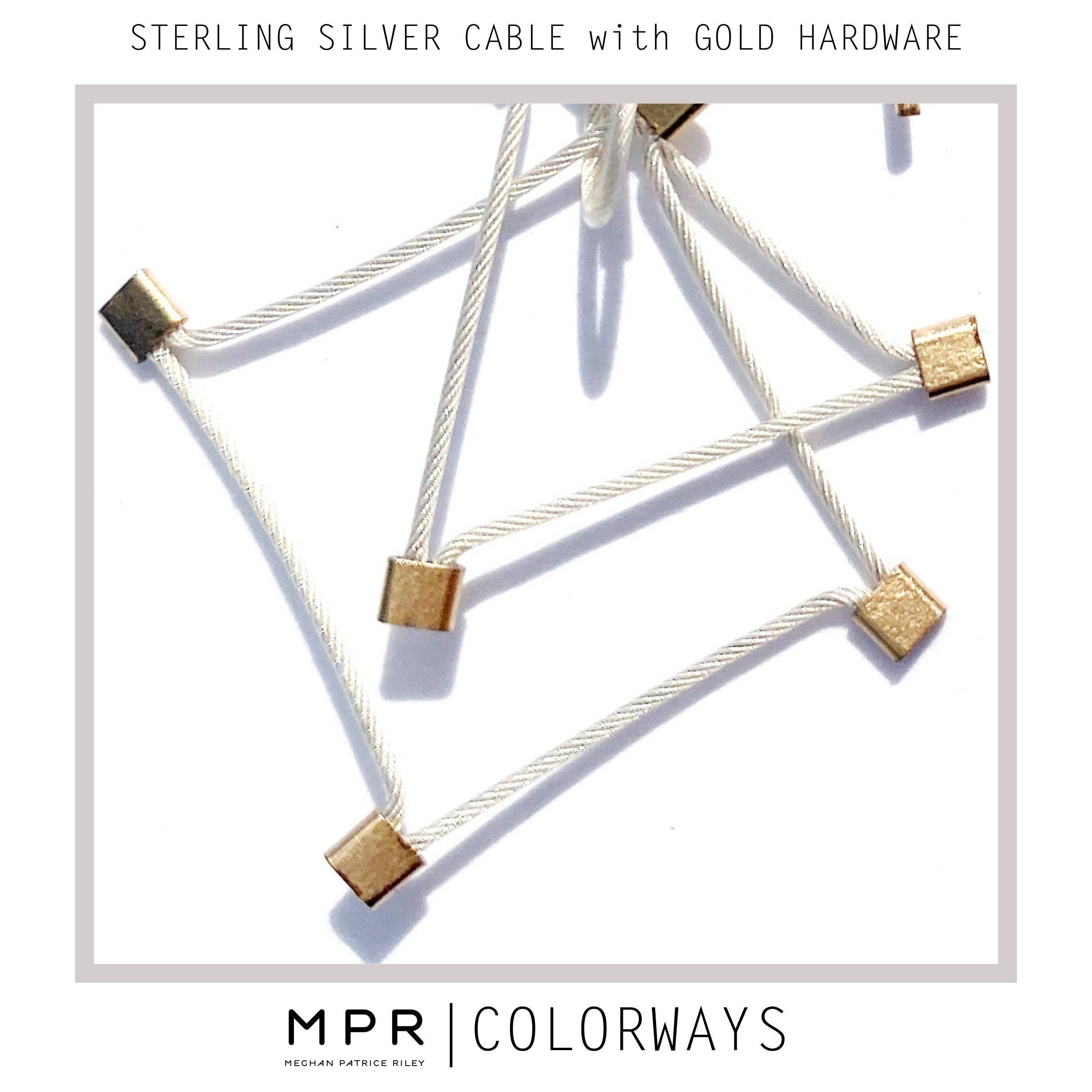 Meghan Patrice Riley – Colar de elos e correntes por atacado – Colar Segmentos de Linha 18" (Curto)22