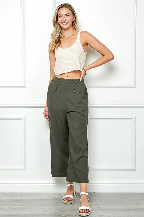 Veracci - Venta al por mayor Pantalones - Mujer - Pantalones cortos marineros de lino19