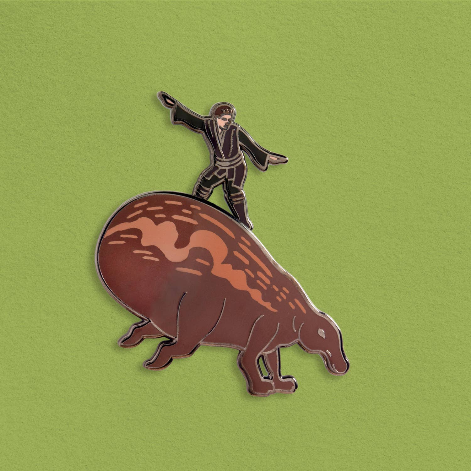 MacGuffin Goods - Wholesale Lapel Pin/Button - Shaak Surfer Enamel Pin