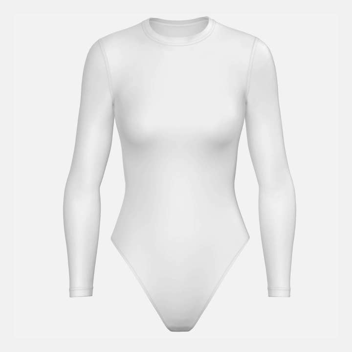 Body à manches longues Emily - Glacier pour la vente par Devon + Lang