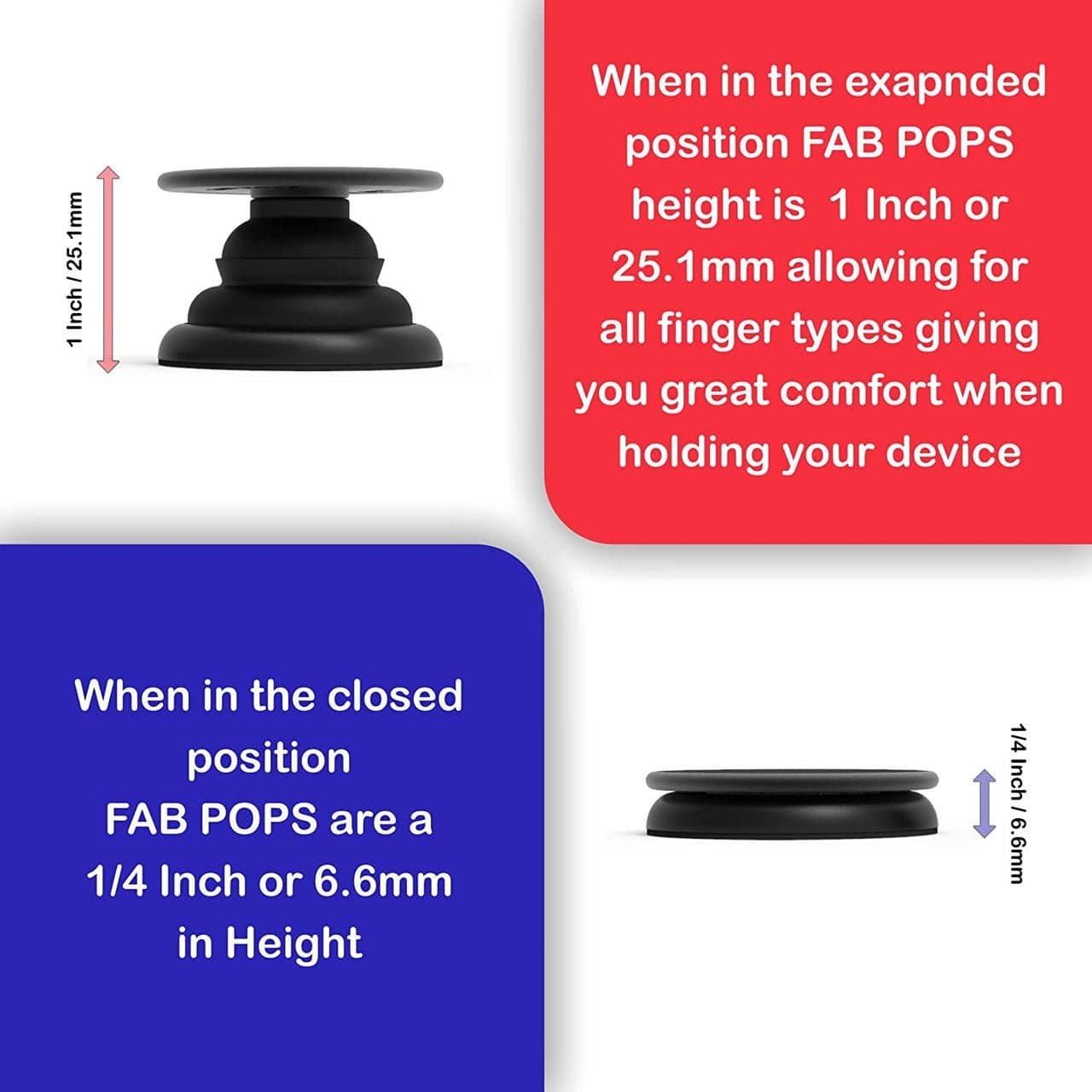 FAB POPS – wholesale Phone grip – Magnetic Phone Grip and Stand Built in Magnets (Steer Skull)7