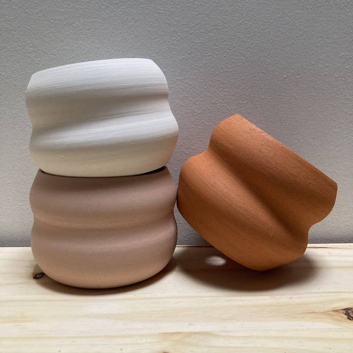 Raw Venus Planter for wholesale by Katie Troisi Pottery