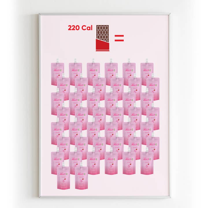 EVERYDAZE - Wholesale Oral Supplement/Vitamin - Sweet Jelly C Konjac Jelly - Strawberry - Box of 10 Packs