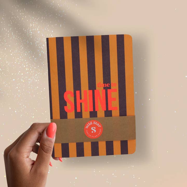A6-anteckningsbok│Dags att glänsa│
Designad för att sticka ut. för wholesale av wild star