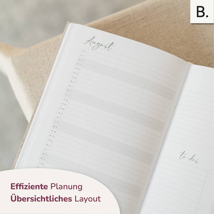 Buchstabenkult – wholesale Planerare – Veckoplanerare 2025 | Salviagrön1