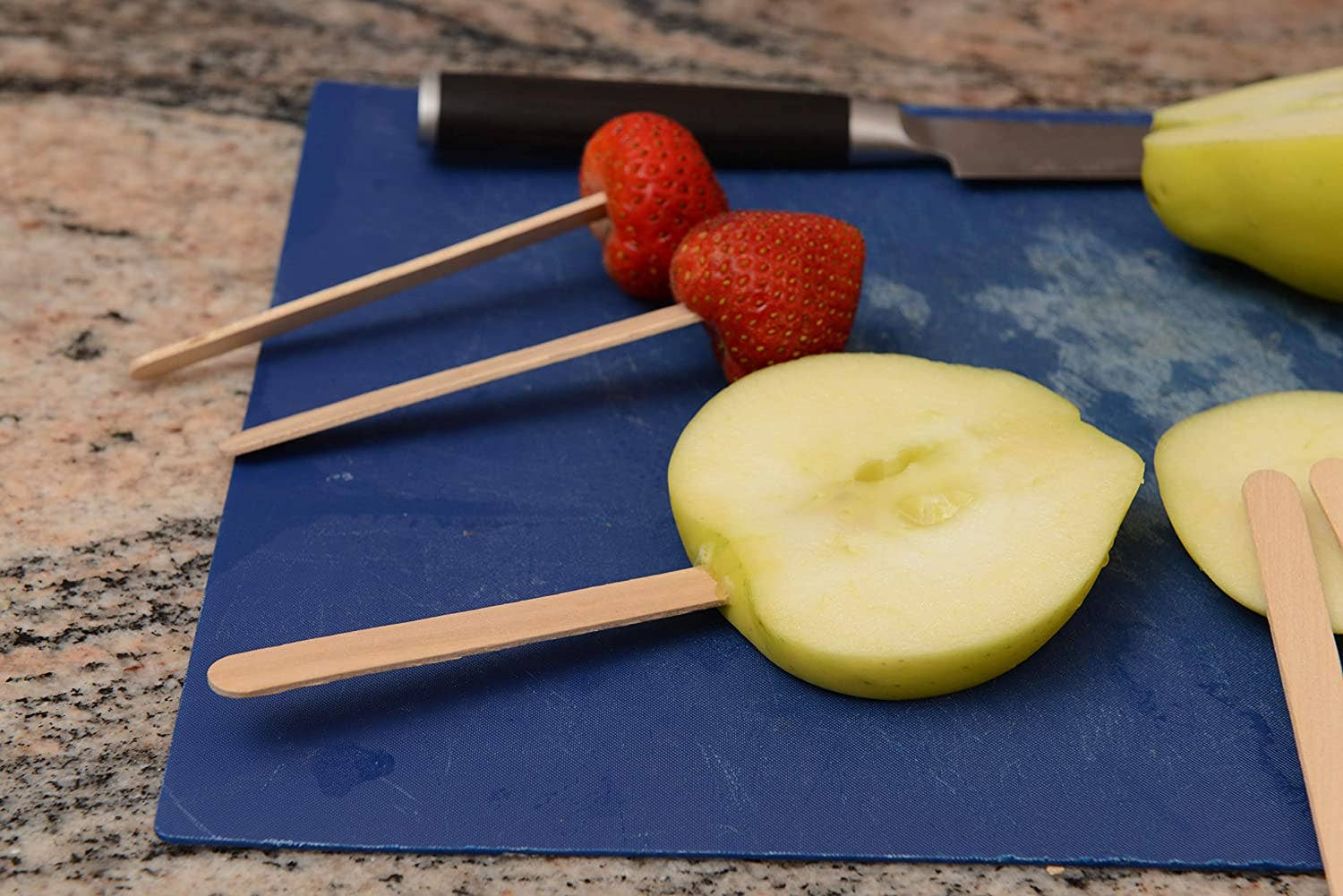 EcoQuality - Wholesale Craft Supplies - Wooden Craft Sticks - Great for Arts and Crafts, Natural2