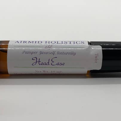 Head Ease Aromatherapy Roller Blend for Headaches/Tension for wholesale by Airmid Holistics, LLC