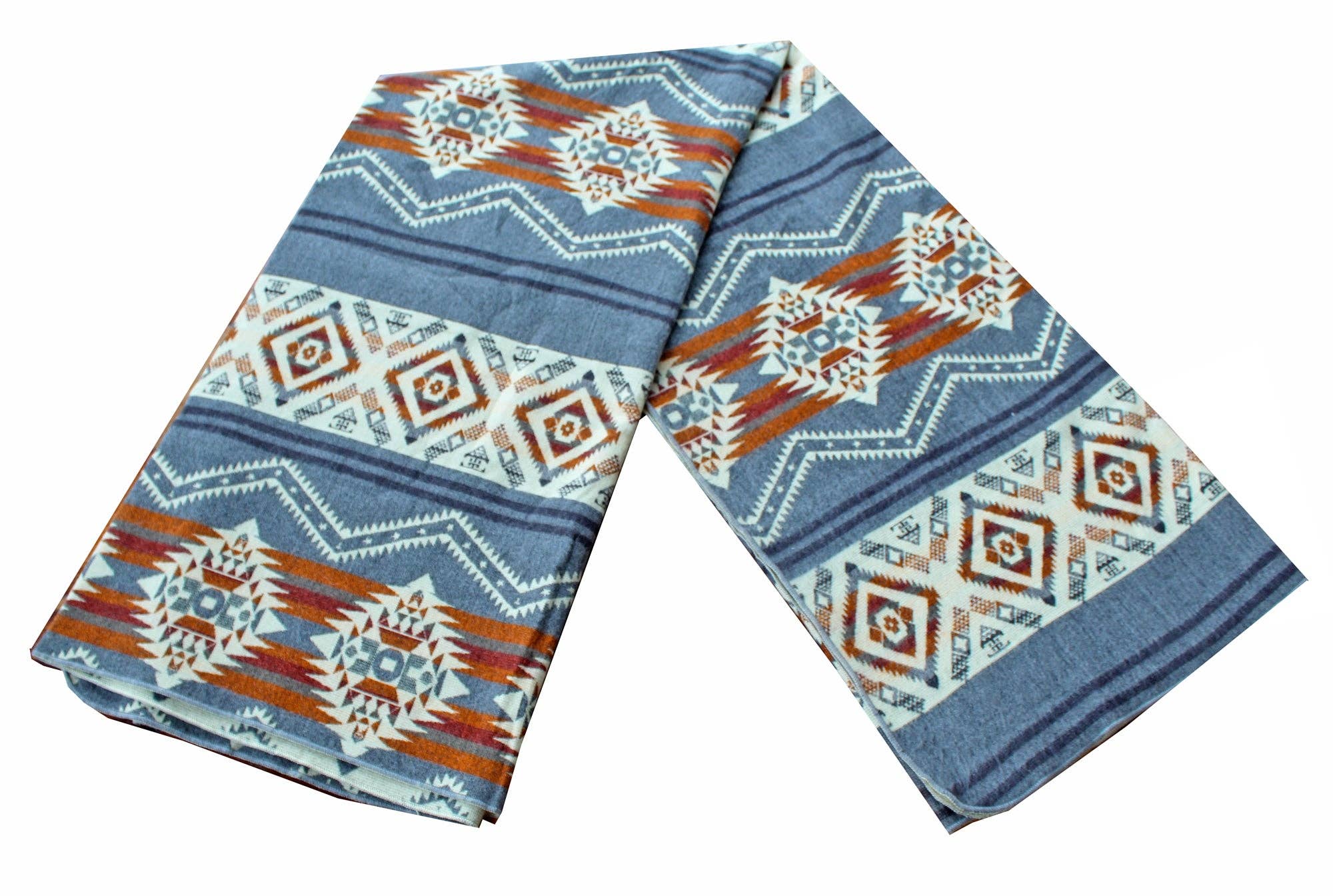 Grey The Vulcan Alpaca Blend Blanket for wholesale on Faire3