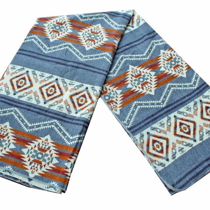 Grey The Vulcan Alpaca Blend Blanket for wholesale on Faire3