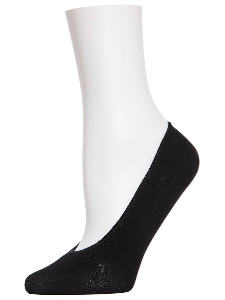 MeMoi No Show Smooth Cotton Shoe Liners for wholesale by Infinity Classics International Inc.