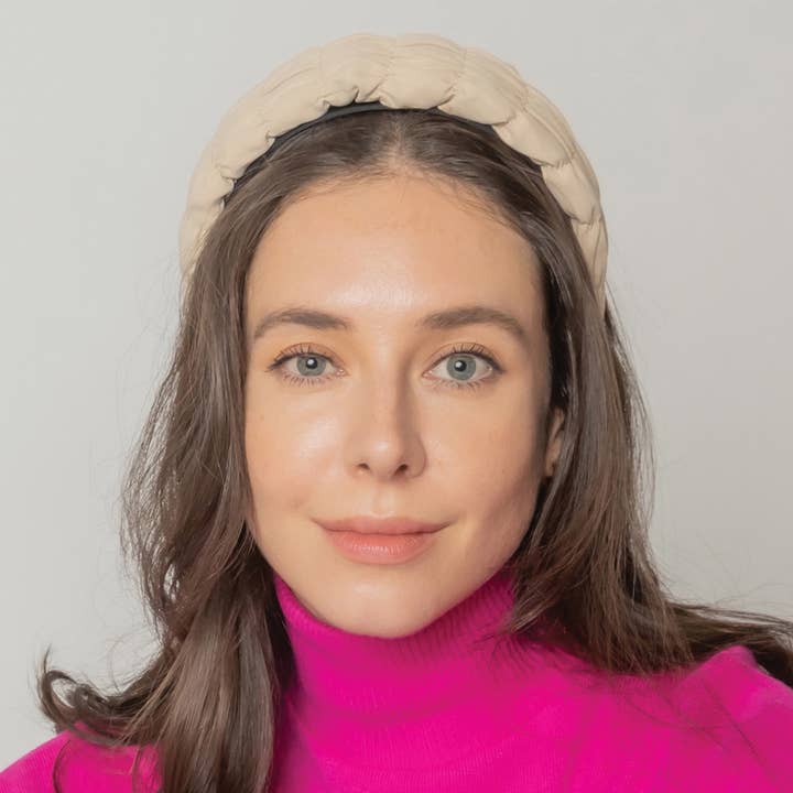 Fashion City - Wholesale Fashion Headband - Women's - Wrinkle Padded Headband