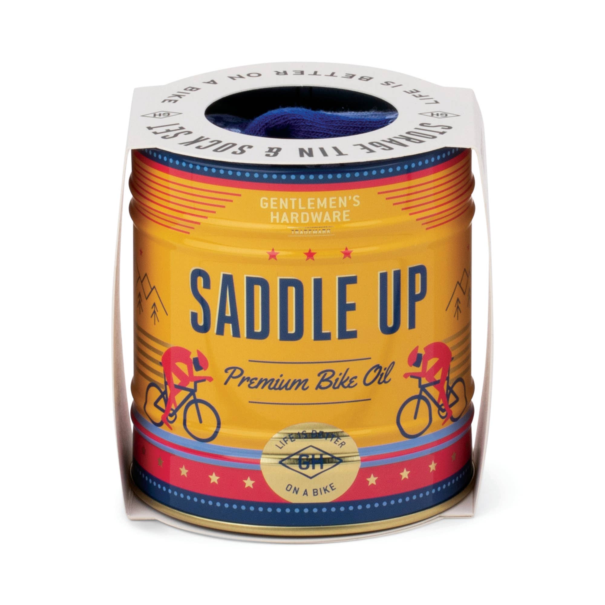 Gentlemen's Hardware - Wholesale Socks - Men's - Socks In A Can - Bike