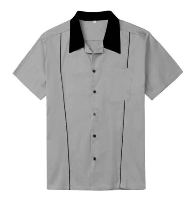 Vanida Dang - Wholesale Button Down Shirt - Unisex - Rock bowling6