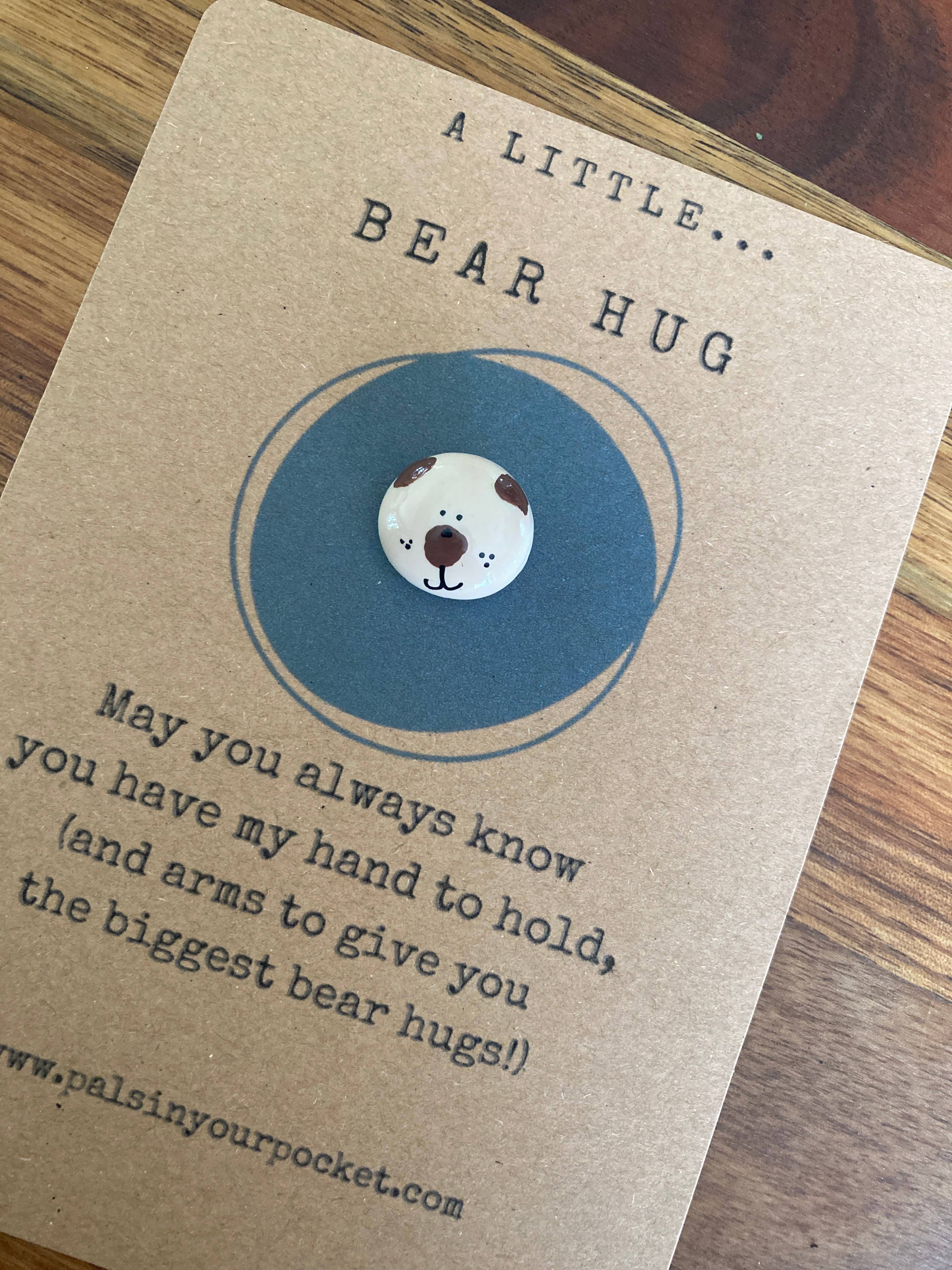 Pals in your Pocket - Wholesale Verzamelmunt - Zakbeerknuffel Trooststeen - Ik Denk Aan Je Cadeau3