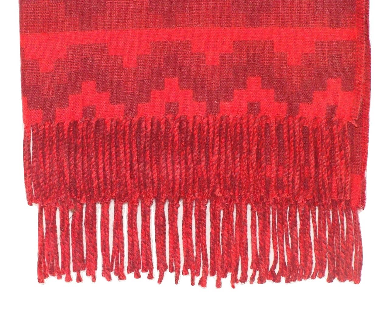 Sanyork Fair Trade – Großhandel Überwurfdecke – Gebürstete, geometrische Nazca-Decke aus 100% Baby-Alpaka, wendbar1