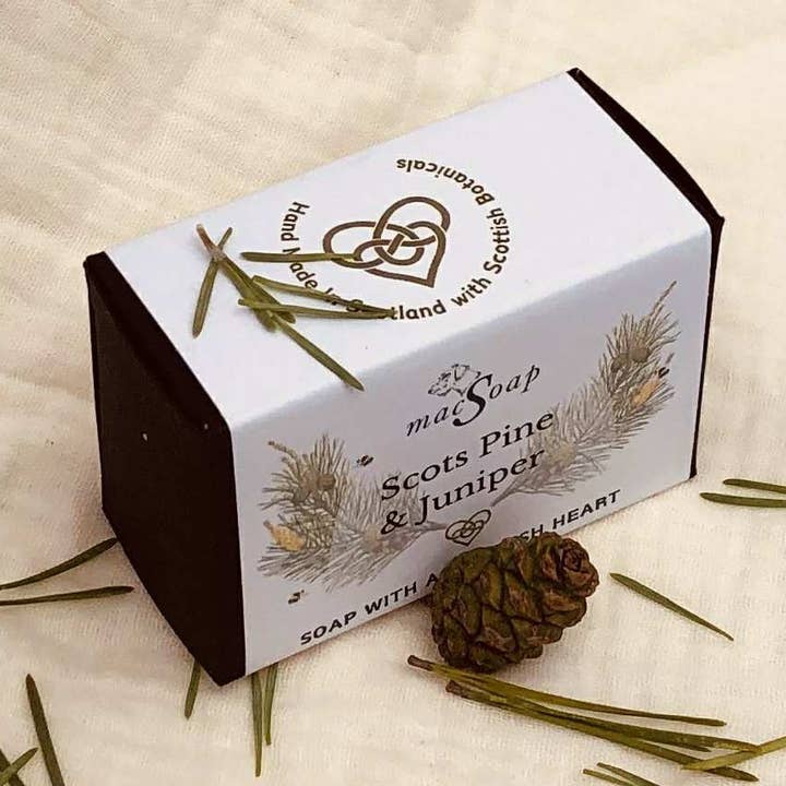 macSoap – wholesale Bar Soap – Scots Pine & Juniper. Scottish Botanical Soap2