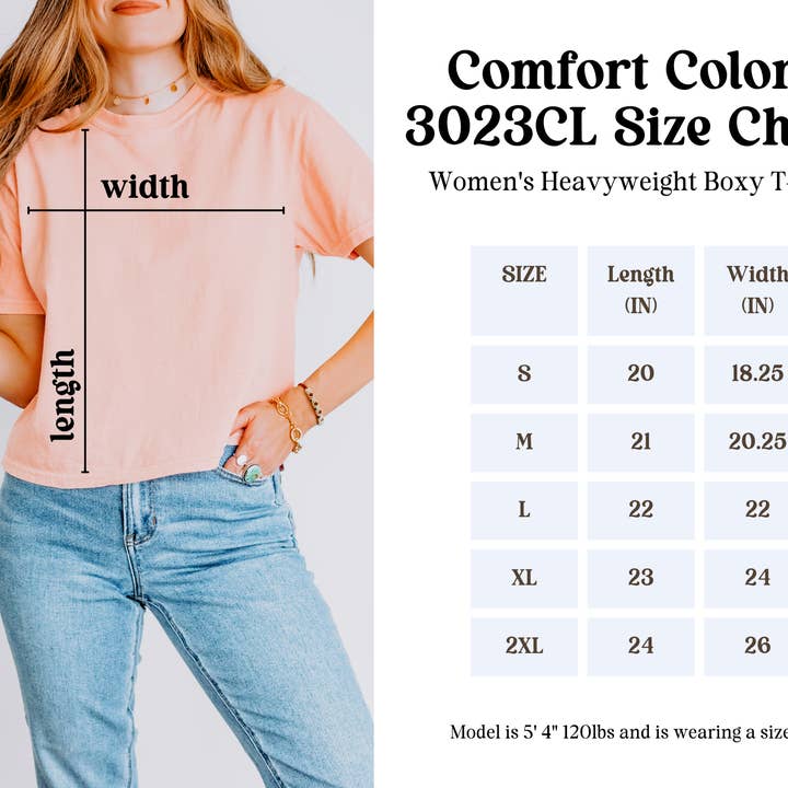 ZZ Threadz - Wholesale Screen Printed T-Shirt - Women's - Favorite Color Is Spray Tan Cropped Comfort Colors Graphic Tee1