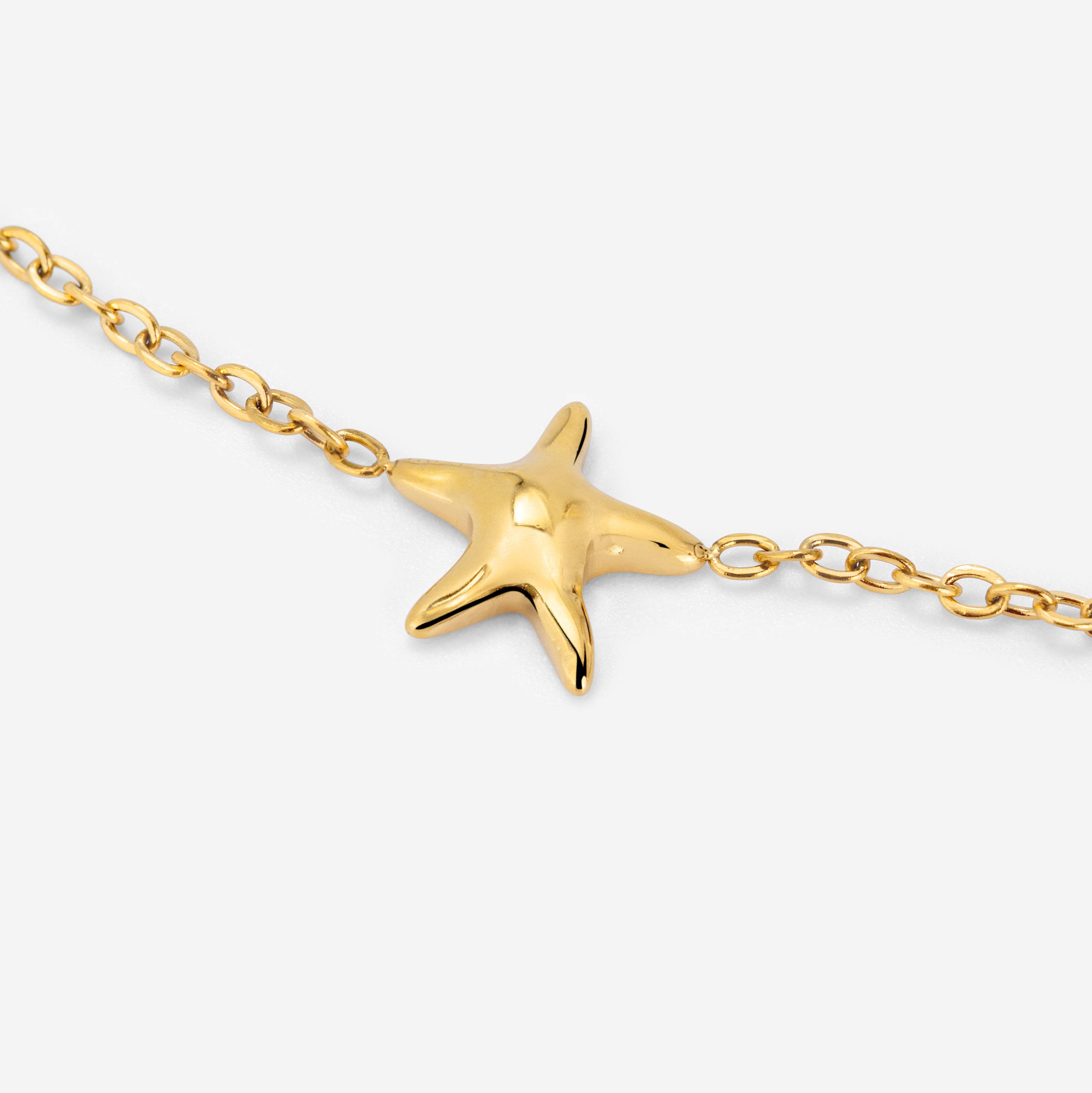 Schmuckkollektiv GmbH - Wholesale Pendant/Charm Necklace - Sea Star Choker Gold2
