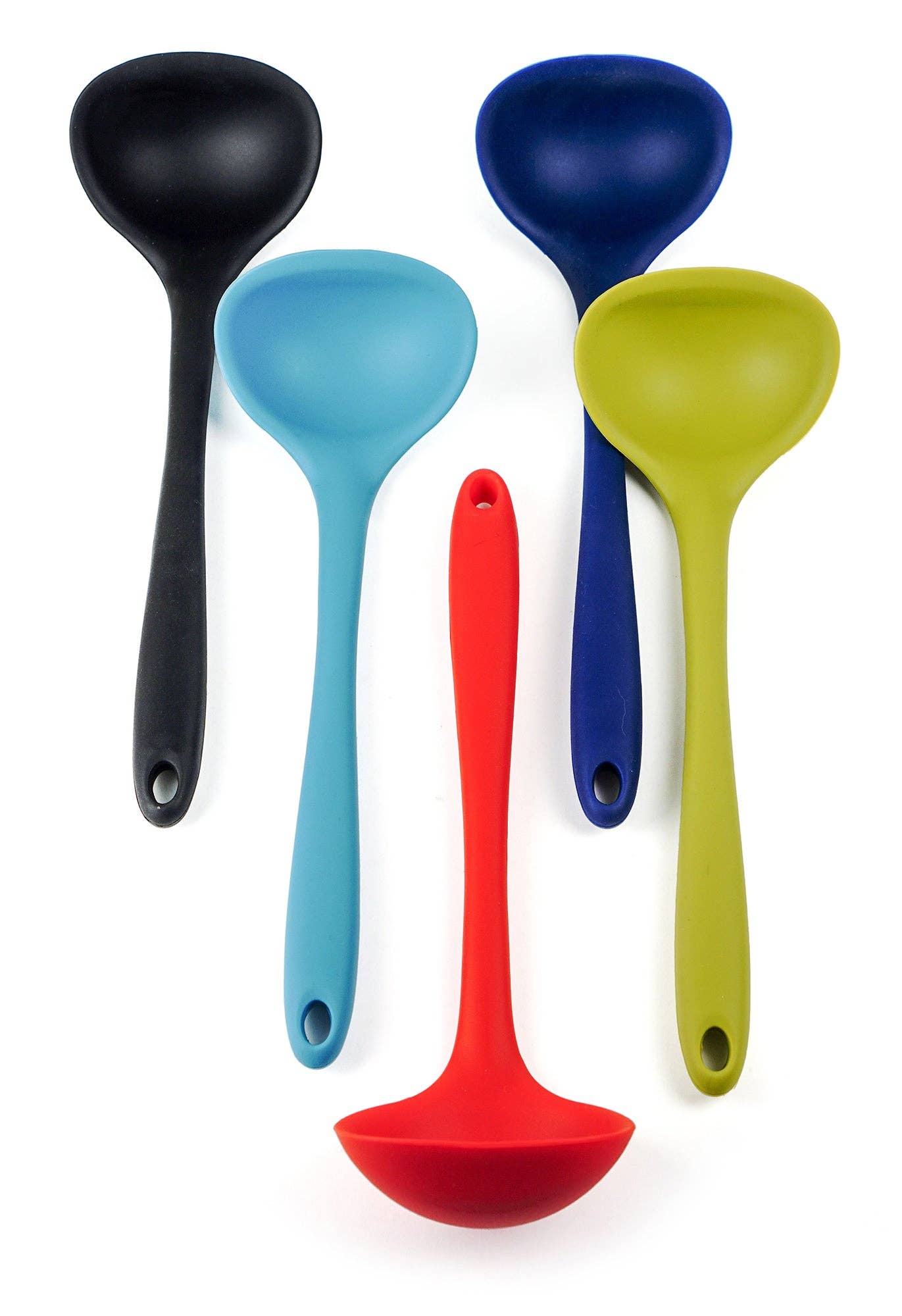 RSVP International - Wholesale Ladle - Ela's Silicone Ladle - Red2
