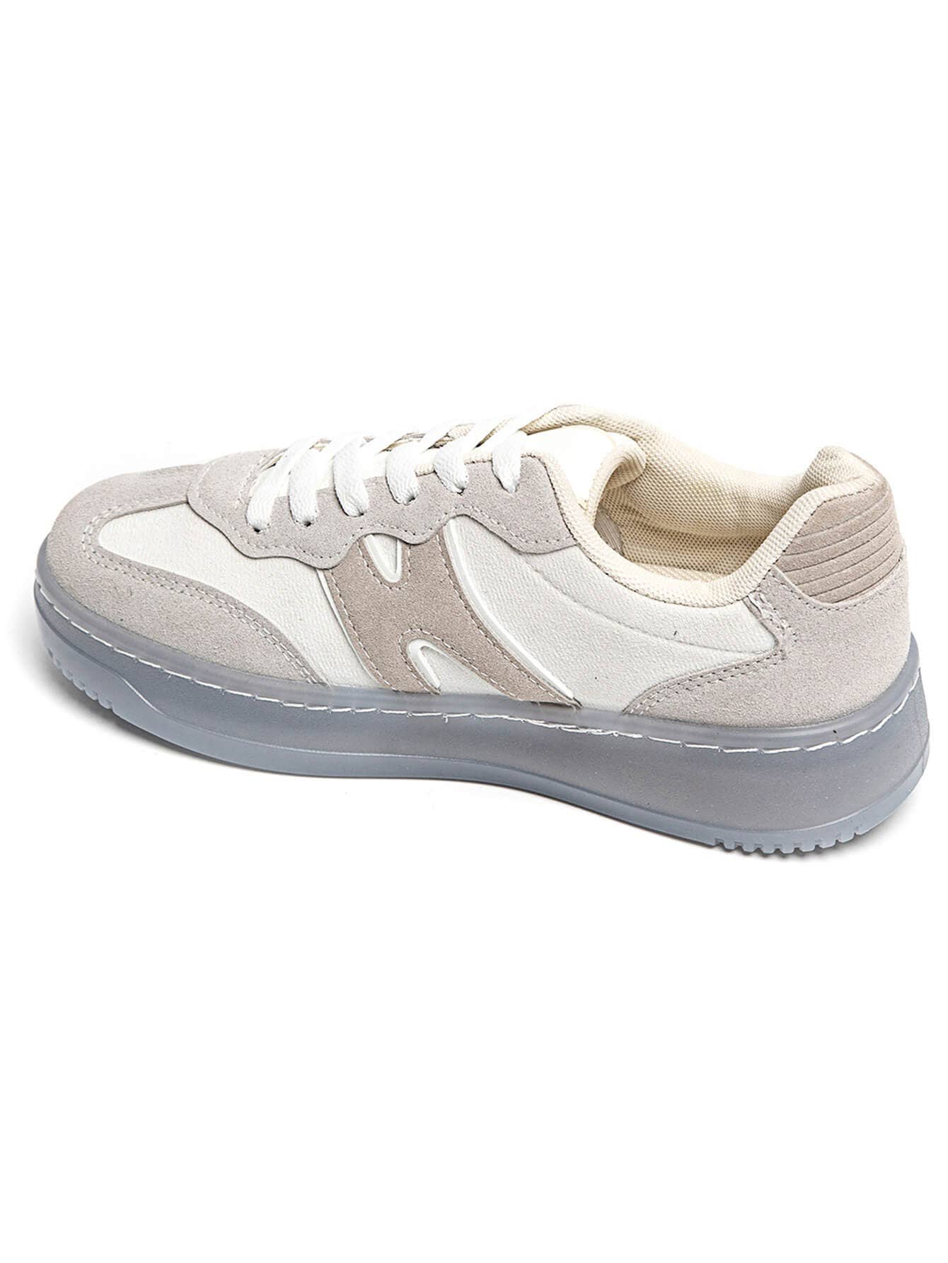 No Doubt Shoes – Engroshandel Lifestyle sneaker - Dame – KLASSISKE GADESKO I KONTRASTFARVER MED SNØREBÅND I IMITERET RUSKIND13