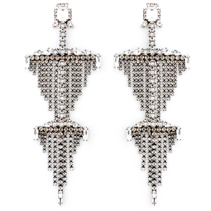 DYNASTY TITAN CHANDELIER EARRINGS for wholesale by House of Emmanuele