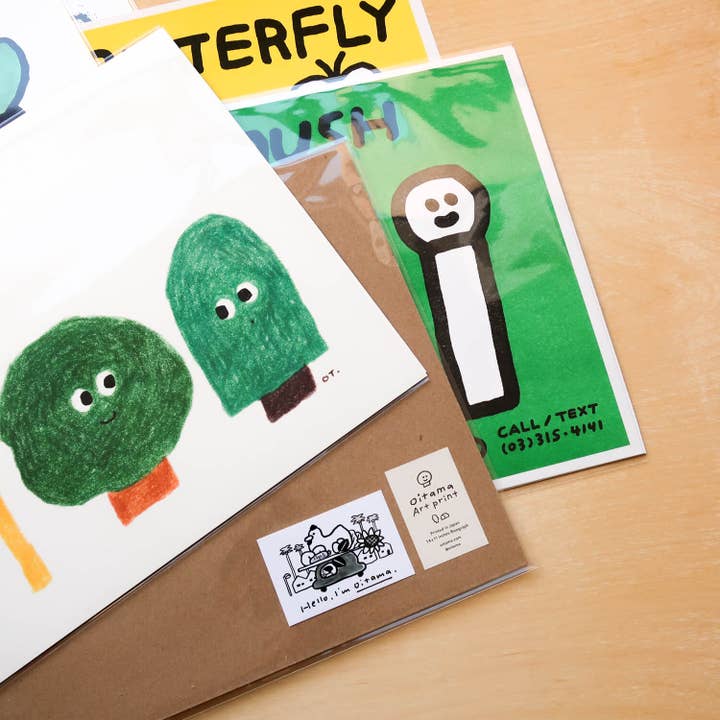 oitama - Wholesale Art Print - Art Print - Lost Mushroom1