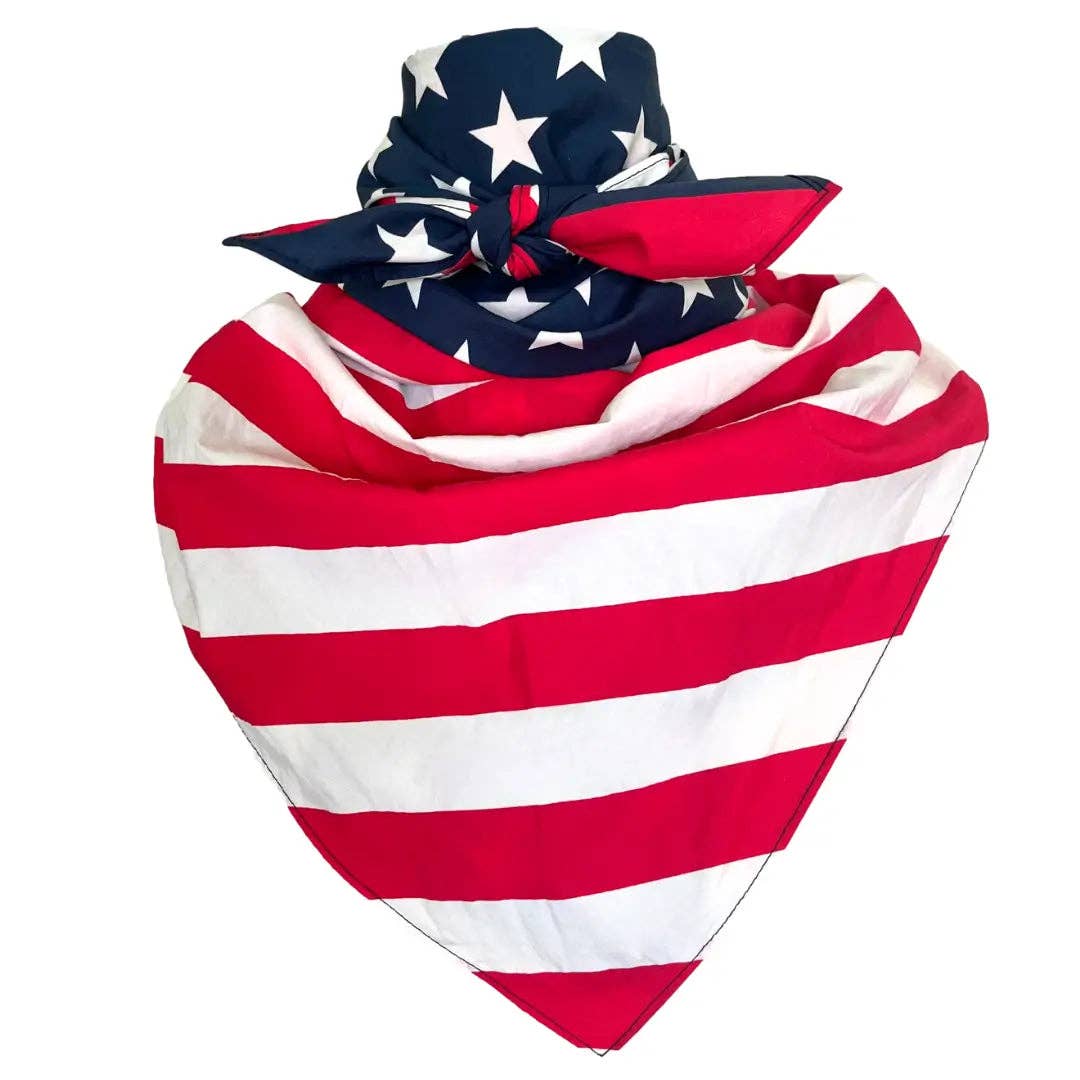 Cowtown Wild Rags - Wholesale Bandana - Unisex - Cowboy Bandana 36" (Freedom) 100% Cotton5