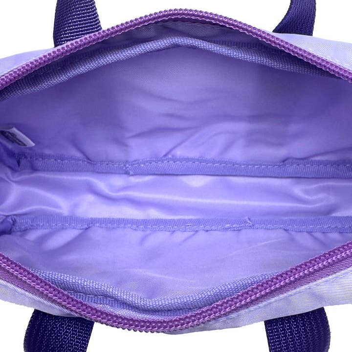 LASR - Wholesale Makeup/Cosmetic Bag - Cartoon Network Powerpuff Girls Purple Nylon Duffle Cosmetic Bag2