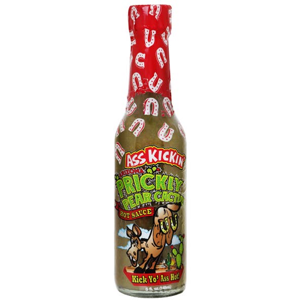Southwest Specialty Food - Wholesale Hot Sauce - Ass Kickin' Prickly Pear Cactus Green Habanero Hot Sauce