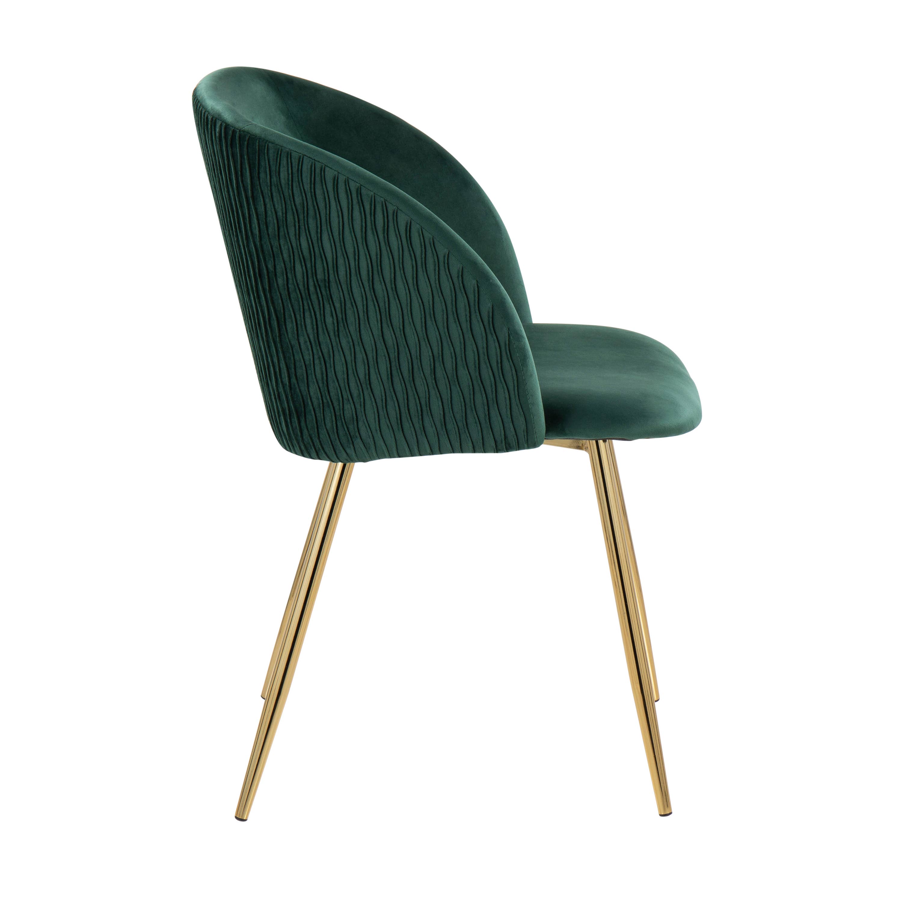 LumiSource and Grandview Gallery - Wholesale Chair - Fran Pleated Waves Chair - Set of 210