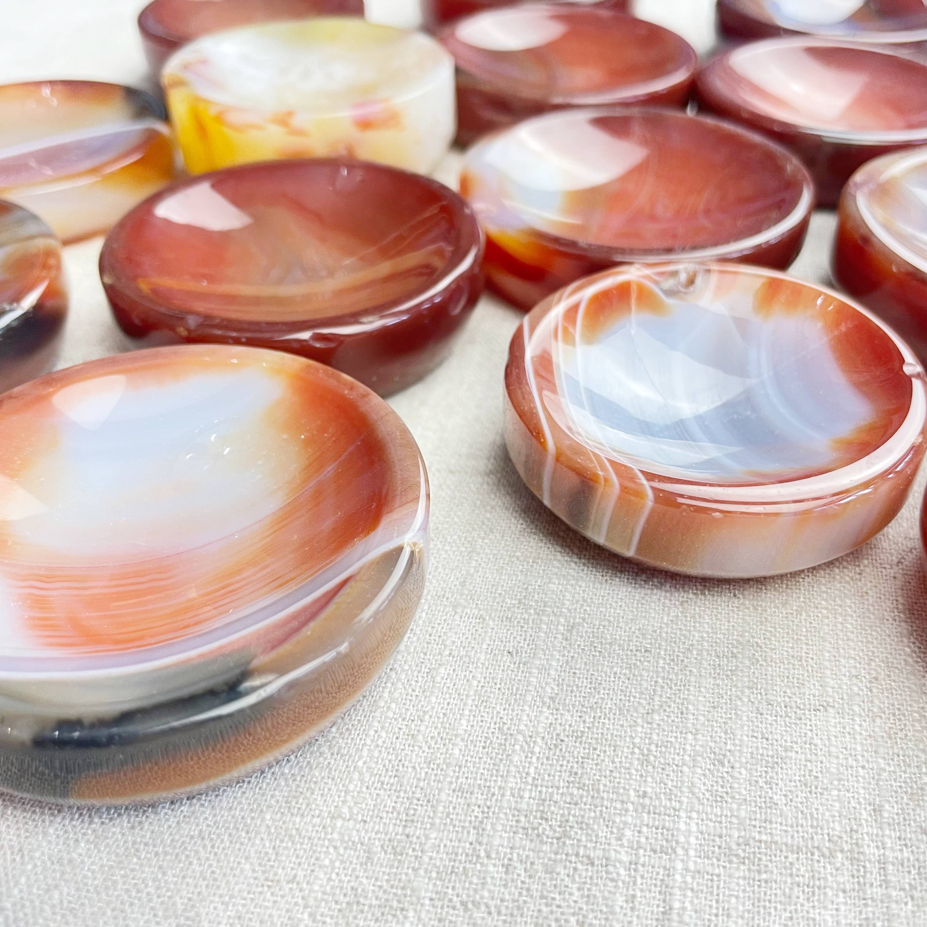 Ewelina Pas Jewelry – wholesale Decorative plate/dish/bowl – Small Carnelian Bowl3