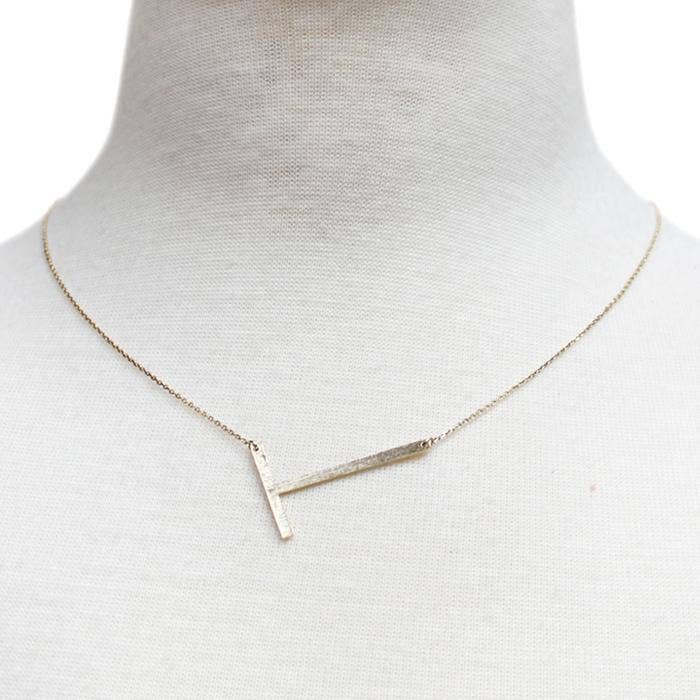 Ellison+Young - Wholesale Pendant/Charm Necklace - Monogram Collection Initial Necklace16