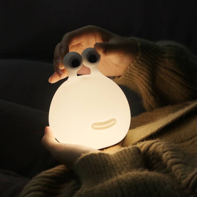Allocacoc DesignNest - Wholesale Night Light - Slug Night Lamp - Portable Cube LED Night Light Toy